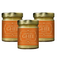 【送料無料お得な3個セット】Ghee ギーバター266ml グラスフェッド ギーバター ギーオイル Grass-Fed Ghe…