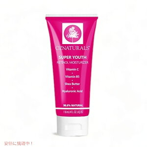 OZ Naturals@`m[@ƂpN[@r^~C,E&qA_z - The BEST Retinol Moisturizer Night Cream - 4oz
