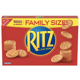 【最大2,000円クーポン6月11日1:59まで】Nabisco Ritz Crackers Original - Family Size / ナビスコ リッツ クラッカー ファミリーサイズ 6袋小分け包装 583g(20.6oz)