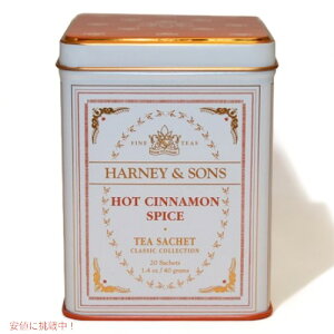 n[j[TY Harney & Son's yHot Cinnamon Spice zzbgViXpCX eB[obO20