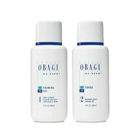 【最大2,000円クーポン6月11日1:59まで】トナー＆フォーミングジェル　2本セット　Obagi Nuderm Toner + foaming gel set