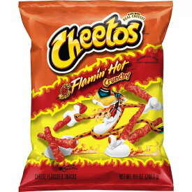 【最大2,000円クーポン4月27日9:59まで】Cheetos Flamin Hot Crunchy チートス フレーミンホット クランチー 8.5 oz / 240.9g