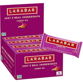 【最大2,000円クーポン6月11日1:59まで】Larabar ララバー チェリーパイ 48g x 16本入り フルーツ＆ナッツ スナックバー グルテンフリー ビー フルーツ ナッツ Fruit & Nut Bar Cherry Pie