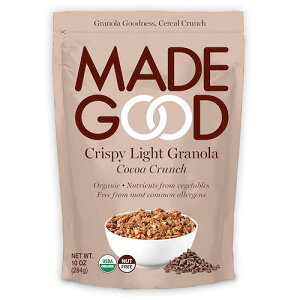 yő2,000~N[|121101:59܂ŁzMadeGood NXs[ Cg Om[ RRAN` 284g / 10oz I[KjbN r[ Crispy Light Granola