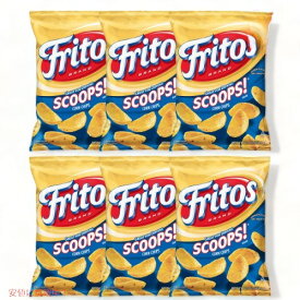 【最大2,000円クーポン5月27日1:59まで】6袋セット Fritos フリトス スクープ！ コーンチップス 262g Scoops! Corn Chips 9.25oz