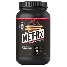 メットレックス ハイプロテインパンケーキミックス オリジナルバターミルク味 1816g MET-Rx, High Protein Pancake Mix, Original Buttermilk, 4 lbs
