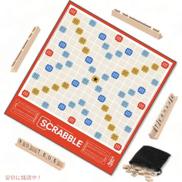 楽天市場】Scrabble Board Game, Classic Word Game for Kids / ボード 