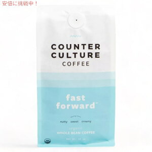 �y�ő�2000�~OFF 4/10��1:59�܂ŁzCounter Culture �I�[�K�j�b�N �R�[�q�[�� �z�[���r�[�� [�t�@�X�g�t�H�[���[�h] 340g�i12oz�j �~�f�B�A�����[�X�g Medium Roast Whole Bean Coffee