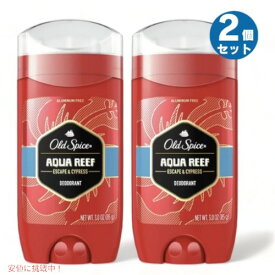 [2個セット] Old Spice Red Zone Aqua Reef 85g オールドスパイス アクアリーフの香り デオドラント
