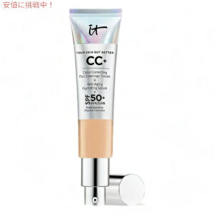 yő1,000~N[|92401:59܂ŁzIt Cosmetics CC+ Color Correcting Cream Light Medium 1.08oz CbgRXeBNX CC+ J[RNeBO Cg~fBA 32ml