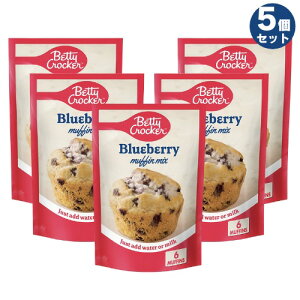 5Zbg Betty Crocker xeBNbJ[ u[x[}tB~bNX 邾 184g / Blueberry Muffin Mix Simply Add Water 6.5oz