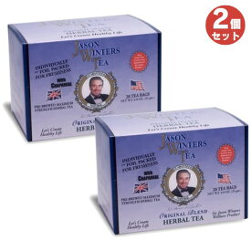 【2個セット】ジェイソンウィンターズティー ティーバッグ オリジナルブレンド 20袋 x 2箱 チャパラル Jason Winters Tea Original Blend Tea