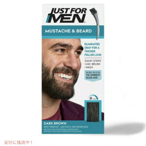 JUST FOR MEN WXgtH[ qQp J[ OCwAp [M-45 _[NuE] Mustache & Beard Color Gel