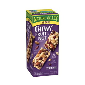 【最大2,000円クーポン5月27日1:59まで】ネイチャーバレー グラノーラバー （フルーツ＆ナッツ） チューイー・トレールミックス 48本入り Nature Valley Granola Bars Chewy Trail Mix Fruit & Nut