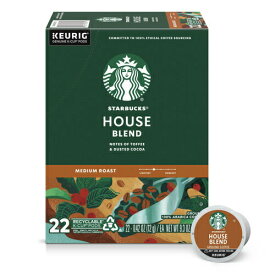 Starbucks House Blend【22個入り】 スターバックス ハウスブレンド キューリグ Kカップ K-CUP　Starbucks