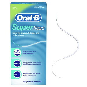 yő1,000~N[|91101:59܂ŁzI[B X[p[tX ~g Oral-B Super floss