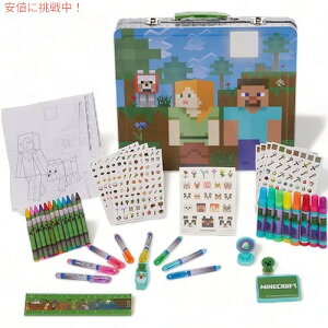 yő2,000~N[|112701:59܂ŁzMinecraft Kids Deluxe Activity Set with Carrying Tin / }CNtg LbY fbNX ANeBreBZbg L[obOt