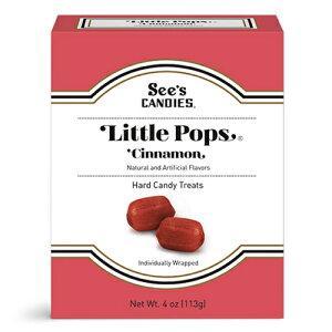 See's Candies Cinnamon Little Pops 4oz 509589 / V[YLfB Vi g|bvX LfB[ 30 113g o^C v[g Mtg