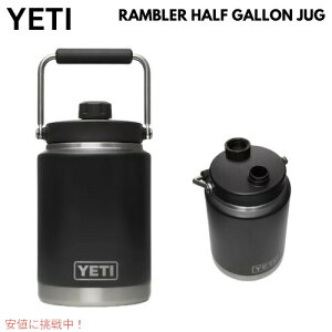 YETI RAMBLER HALF GALLON JUG [BLACK] / CGeB n[tKWO ۗ ۉ [ubN]