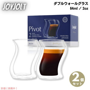 yő1,000~N[|91101:59܂Łz2Zbg JoyJolt WCWg Pivot Espresso Shot Glass s{bg GXvb\ VbgOX 2oz