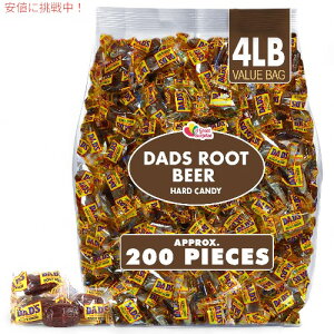 ��������̃��[�g�r�A�o�����@�̂Ȃ���̃L�����f�B�[ �ʕ 4lb Dad's Root Beer Barrels Candies