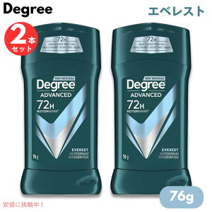 �y�ő�2000�~�N�[�|�� 5/16(�y)01:59 �܂Łz�y2�{�z �f�B�O���[ Degree �A�h�o���X�h �j���p �f�I�h�����g �G�x���X�g 76g / 2.7oz Advanced Everest Antiperspirant Deodorant Stick for Men