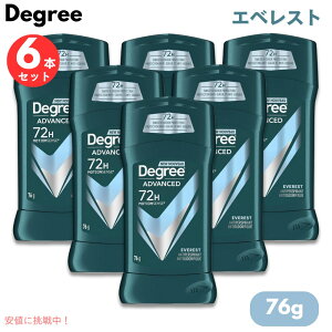 yő1,000~N[|91101:59܂Łzy6{z fBO[ Degree AhoXh jp fIhg GxXg 76g / 2.7oz Advanced Everest Antiperspirant Deodorant Stick for Men