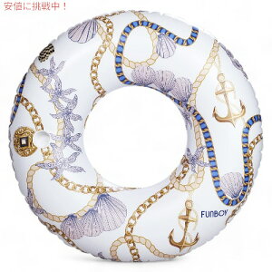 yő1,000~N[|10901:59܂ŁzFUNBOY  50C` Ct[^u `[ut[g  [m[eBJ] Giant Inflatable Tube Float Large Nautical