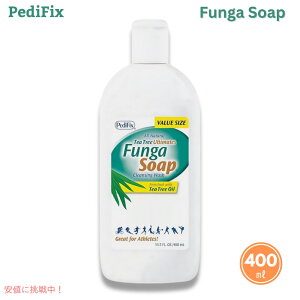 ؃fBtBbNX t@K\[v NWOEHbV 400ML / PediFix Funga Soap Cleansing Wash Enriched with Tea Tree Oil