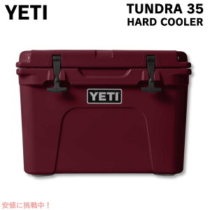 YETI �C�G�e�B �^���h�� 35 �n�[�h�N�[���[ ���C���h�o�C�����b�h Tundra 35 Hard Cooler Wild Vine Red