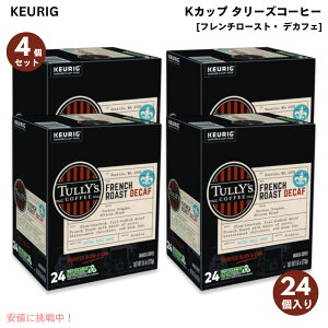 yő1,000~N[|111109:59܂ŁzL[O KJbv ^[YR[q[t`[Xg fJtF 96@KEURIG Tully's French Roast Decaf K-cups, 96-Count