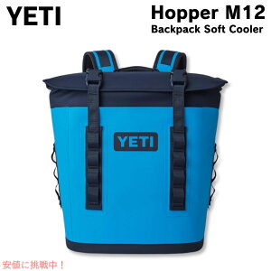�C�G�e�B YETI �z�b�p�[ M12 �o�b�N�p�b�N �\�t�g�N�[���[ �r�b�O�E�F�[�u�u���[ Hopper M12 Backpack Soft Cooler Big Wave Blue