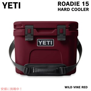 YETI CGeB [fB[ 15 n[hN[[ ChoCbh Roadie 15 Hard Cooler Wild Vine Red N[[{bNX