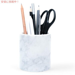 JIMEI 嗝 yVz_[ y CNuVX^h uVX^h Natural Marble Pencil Pen Holder Stand