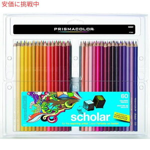 �v���Y�}�J���[ Prismacolor �X�J���[ �F���M 60�{�p�b�N Scholar Colored Pencils 60 Pack