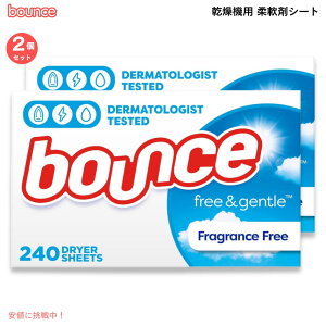 y2ZbgzBounce oEX @p _܃V[g hC[V[g EF [t[WFg] 240 Dryer Sheets Free & Gentle Scent