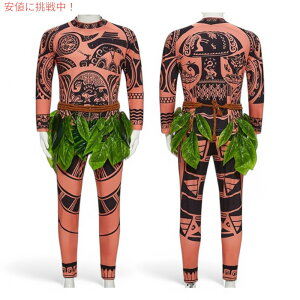 }EC^gD[ RX`[ XXLTCY nEB lp Y fB[X RXv Maui Tattoo T Shirt/Pants Halloween Cosplay Costume