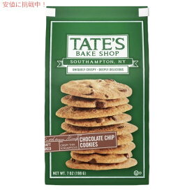 Tate's Bake Shop Chocolate Chip Cookies - 7oz / テイツ・ベイクショップ チョコレートチップ クッキー 198g x 1個
