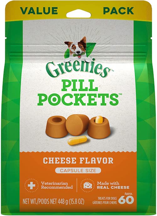 薬を飲むのが苦手なワンちゃんに Greenies Pill Pockets for Dogs Cheese Capsule Size 無料サンプルOK 15.8oz 犬用 448g グリニーズ カプセルサイズ 新品未使用正規品 薬が苦手なワンちゃんに ラージ 投薬補助のオヤツ チーズ味 約60個入り ピルポケット