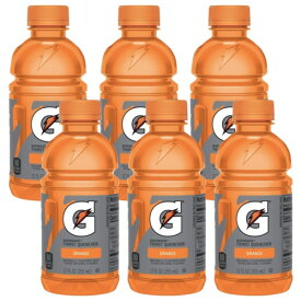 【お得な6本】Gatorade Orange Sports Drink -12 fl oz Bottles / ゲータレード スポーツドリンク [オレンジ味] 355ml