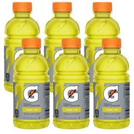 【最大2,000円クーポン5月27日1:59まで】【お得な6本】Gatorade Lemon Lime Sports Drink -12 fl oz Bottles / ゲータレード スポーツドリンク [レモンライム味] 355ml