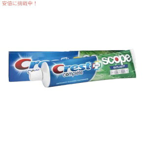 Crest NXg Rv[g vX XR[v zCgjO  AEgXg Eg 184g/6.5oz Complete + Scope Whitening