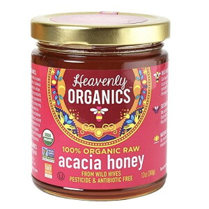 yő1,000~N[|10901:59܂ŁzHeavenly Organics Organic Raw Acacia Honey 12 oz wu? I[KjNX I[KjbN Ch AJVA nj[