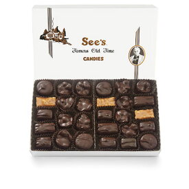 See's Candies Dark Chocolate Nuts & Chews Assortment 1lb / シーズキャンディーズ ダークチョコレート ナッツ＆チューズ アソートメント 詰め合わせ