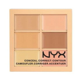 NYX Conceal, Correct, Contour Palette /NYX カラーコレクティング　コンシーラーパレット　色[01 Light ライト]
