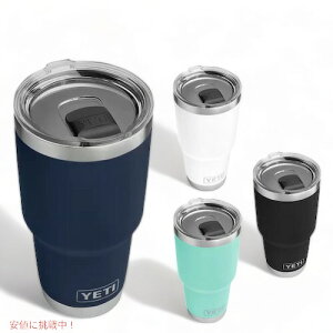 4FIׂ܂YETI Rambler 30oz Tumbler With Magslider Lid / CGeB u[ 30oz ^u[ }OXC_[Wt ۗ ۉ 887ml