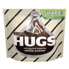 【最大2,000円クーポン6月11日1:59まで】Hershey's Hugs Milk Chocolates hugged by White Creme / ハーシー ハグ ミルクチョコレート ハグ バイ ホワイトクリーム 300g(10.6oz)