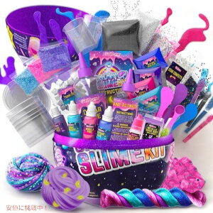 K[][ GbOTvCY MNV[XCLbg XC GirlZone Egg Surprise Galaxy Slime Kit