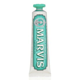 【最大2,000円クーポン5月27日1:59まで】Marvis Classic Strong Mint Toothpaste マービスの歯磨き粉 75ml/3.8oz