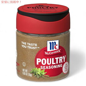 McCormick �}�R�[�~�b�N Poultry �V�[�Y�j���O 0.65 oz / 18g